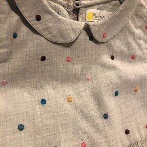 Long sleeve collar blouse